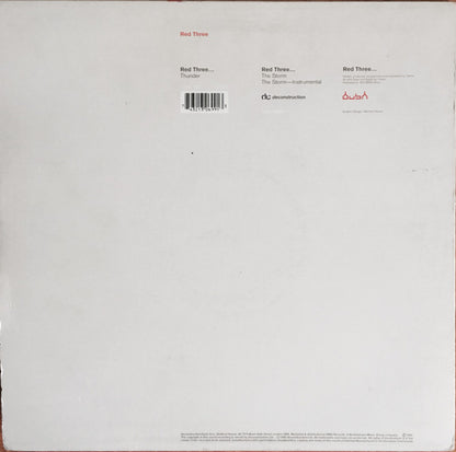 Dave Clarke : Red Three (12")