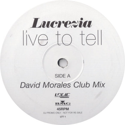 Lucrezia : Live To Tell (12", Promo)