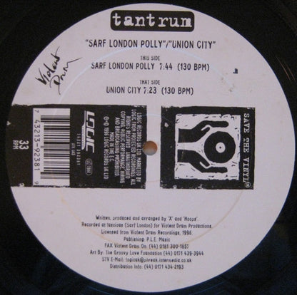 Tantrum : Sarf London Polly / Union City (12")