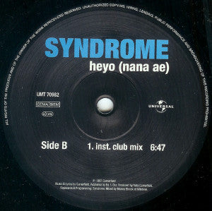 Syndrome (3) : Heyo (Nana Ae) (12")