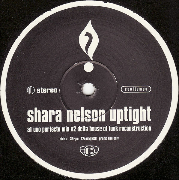 Shara Nelson : Uptight (12", Promo)