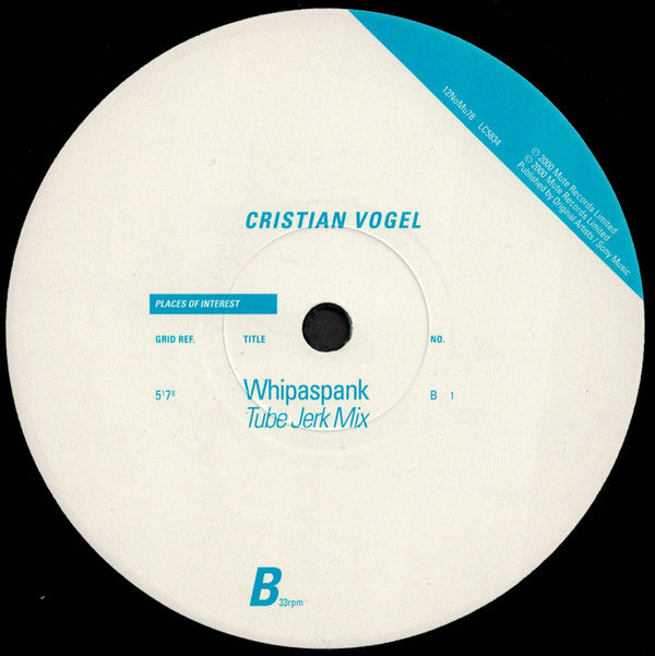 Cristian Vogel : Whipaspank (12")