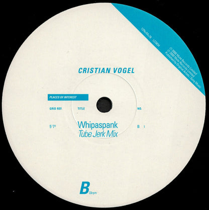 Cristian Vogel : Whipaspank (12")