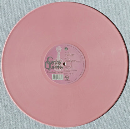 Gypsy Queens : Everybody Listen (12", Single, Pin)