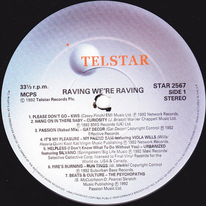 Various : Raving We're Raving (LP, Comp)
