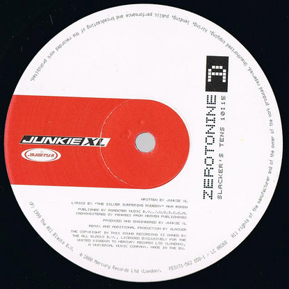 Junkie XL : Zerotonine (12")