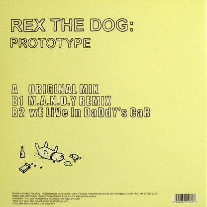 Rex The Dog : Prototype (12")