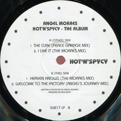 Angel Moraes : Hot 'N' Spycy (The Album) (2x12", Album, Comp)