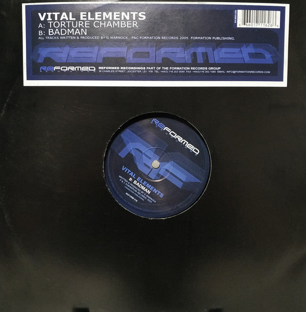 Vital Elements : Torture Chamber / Badman (12")