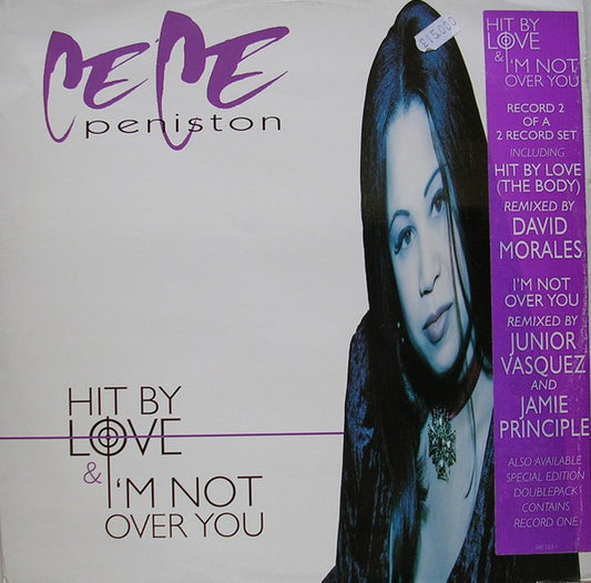 Ce Ce Peniston : Hit By Love (The Body) / I'm Not Over You (12", Single, 2/2)