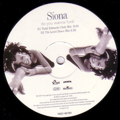 Siona : Do You Wanna Funk (12")
