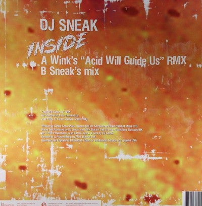 DJ Sneak : Inside (12")