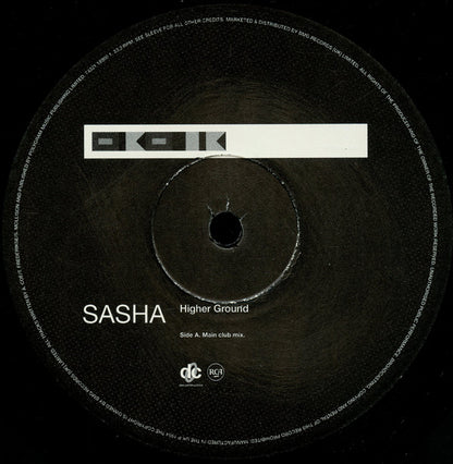 Sasha : Higher Ground (12")