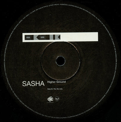 Sasha : Higher Ground (12")
