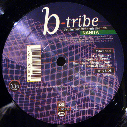 B-Tribe Featuring Deborah Blando : Nanita (A Spanish Lullaby) (12")