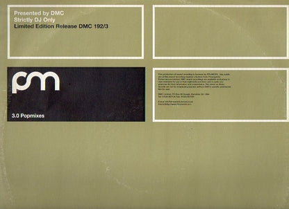 Various : Pop Mixes 192 (12", Ltd)