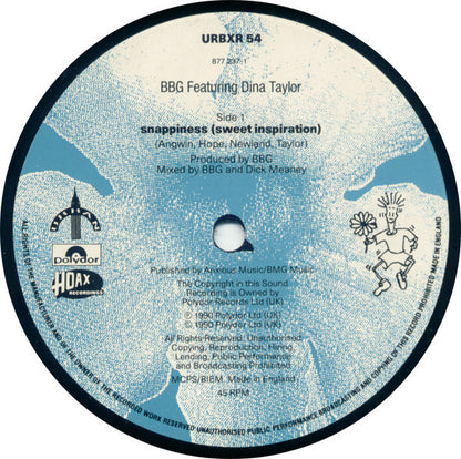 BBG : Snappiness (Remix) (12")