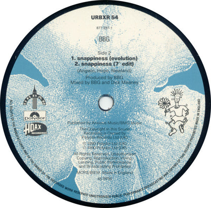 BBG : Snappiness (Remix) (12")
