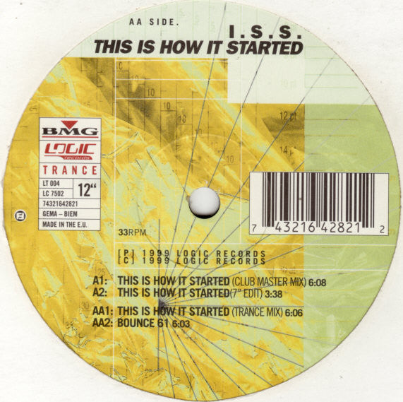 I.S.S. (2) : This Is How It Started (12")