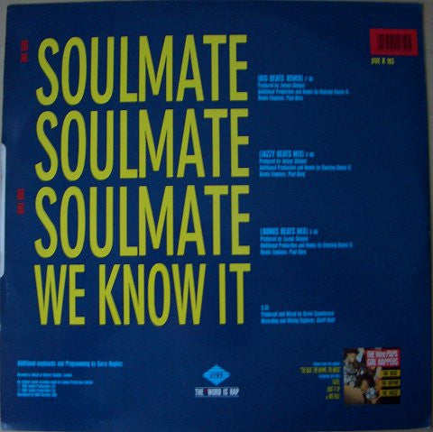 Wee Papa Girl Rappers : Soulmate (The Danny D. Remix) (12")