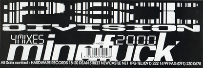 P.S.I. Division* : Mindfuck 2000 (12")