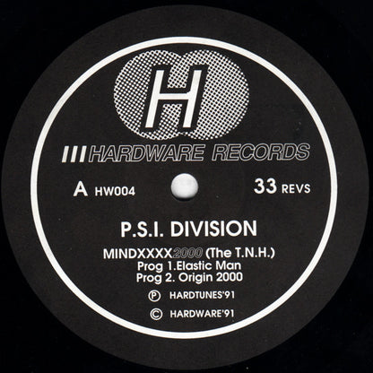 P.S.I. Division* : Mindfuck 2000 (12")
