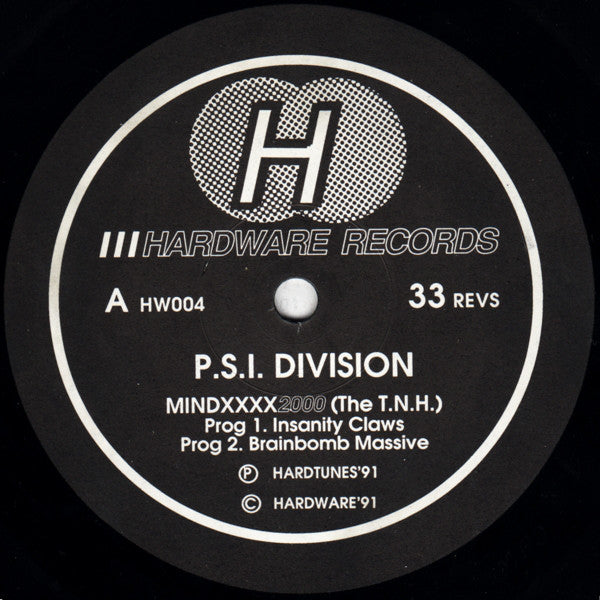 P.S.I. Division* : Mindfuck 2000 (12")