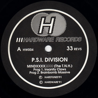 P.S.I. Division* : Mindfuck 2000 (12")