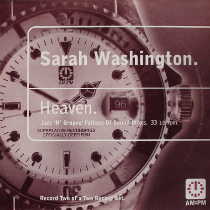 Sarah Washington : Heaven (12", Rec)