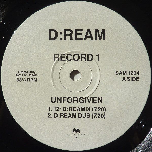 D:Ream : Unforgiven (2x12", Promo)