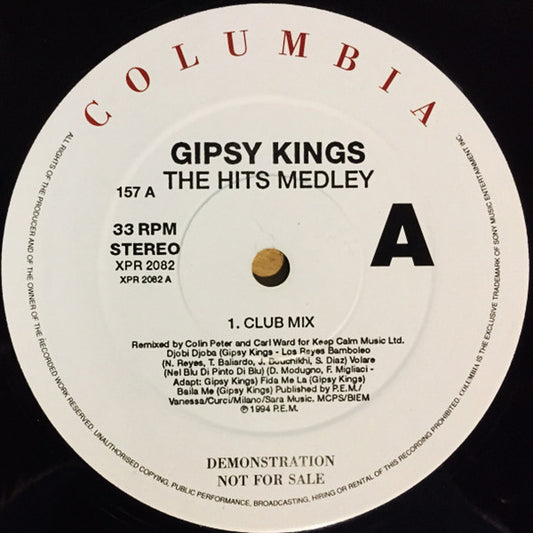 Gipsy Kings : The Hits Medley (12", Promo)