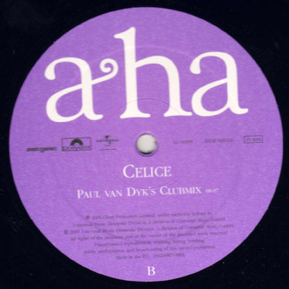 a-ha : Celice (12")