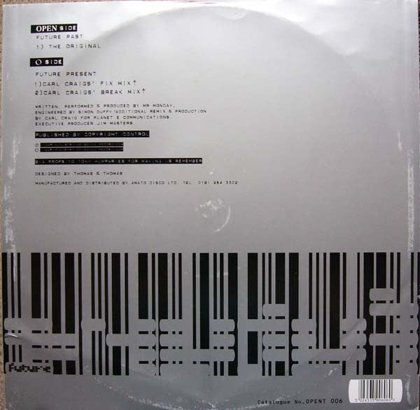 Mister Monday* : Future (12")