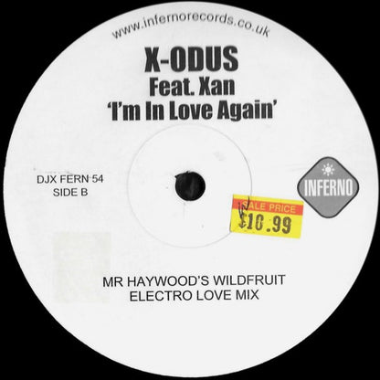 X-Odus Feat. Xan : I'm In Love Again (12")