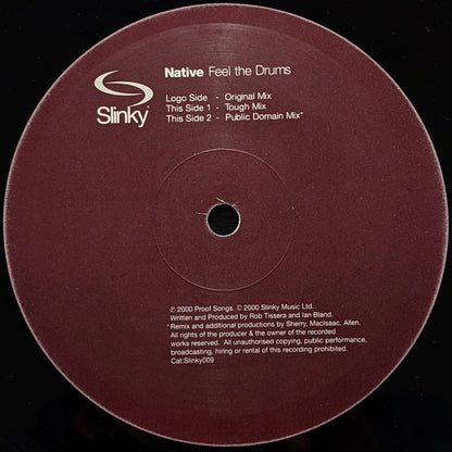 Native : Feel The Drums (12")