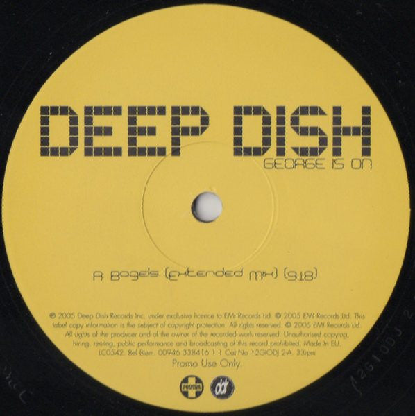 Deep Dish : George Is On (Sampler Part 2) (2x12", Promo, Smplr)