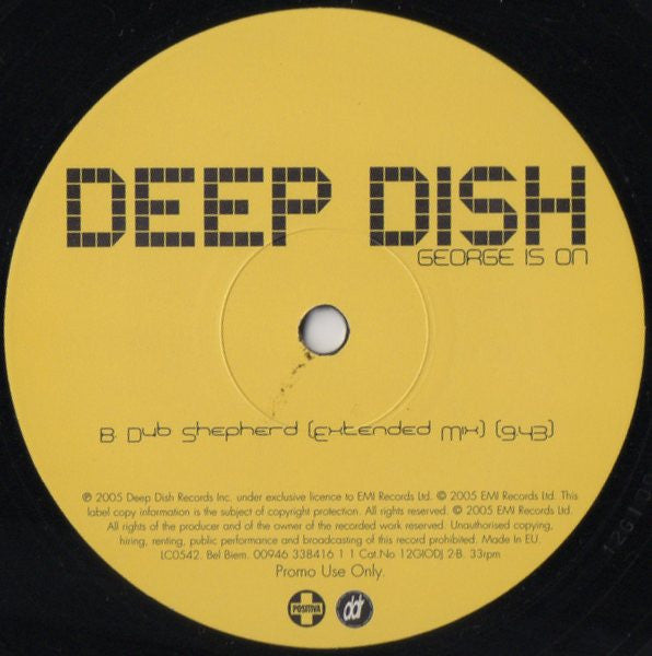 Deep Dish : George Is On (Sampler Part 2) (2x12", Promo, Smplr)