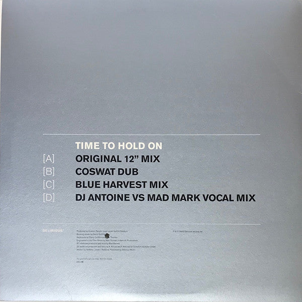 Cosmic People : Time To Hold On (2x12", Promo)