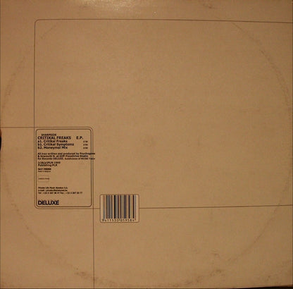 Sharpside : Critikal Freaks E.P. (12", EP)