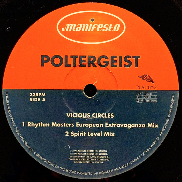Poltergeist : Vicious Circles (12", Single)
