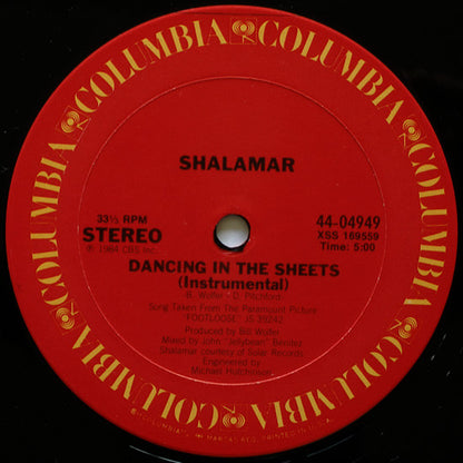 Shalamar : Dancing In The Sheets (12")