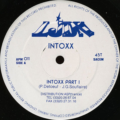 Intoxx : Intoxx (12")