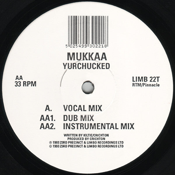 Mukkaa : Yurchucked (12")