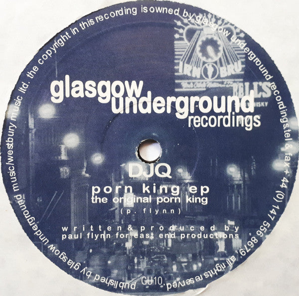 DJ Q : Porn King EP (12", EP)