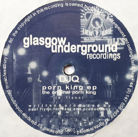 DJ Q : Porn King EP (12", EP)