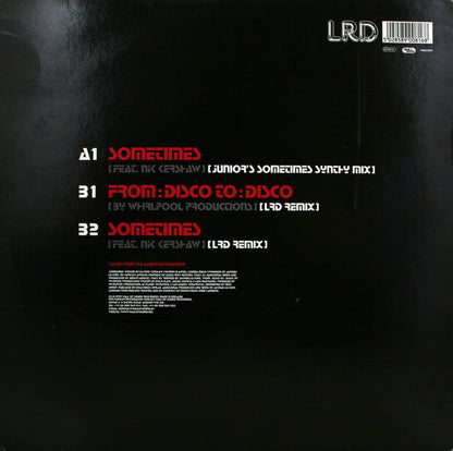 Les Rythmes Digitales : Sometimes (12")