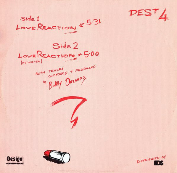 Divine : Love Reaction (12", Maxi)