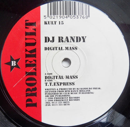 DJ Randy : Digital Mass (12")