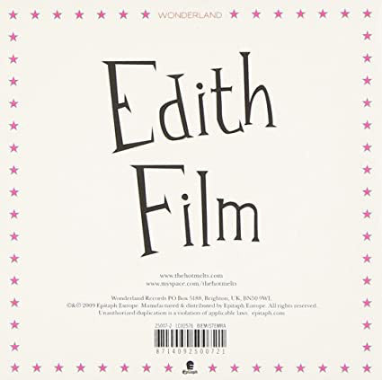 The Hot Melts : Edith (CD, Single)