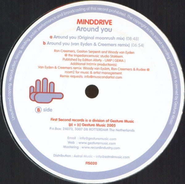 Minddrive : Around You (12")